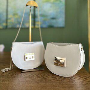 NWT！Furla Metropolis Round My Play Body - Interchangable with different flaps